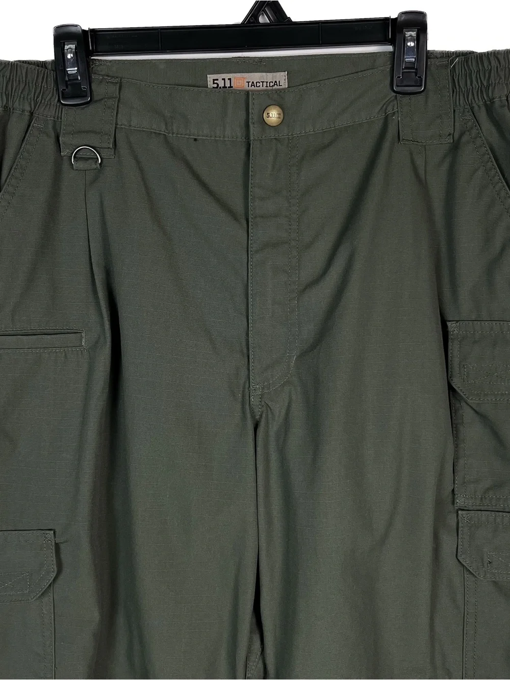 5.11 Tactical Green Cargo Pants Mens 38x30 Stretch Ripstop Fabric